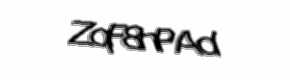 Security check image, please type the characters shown